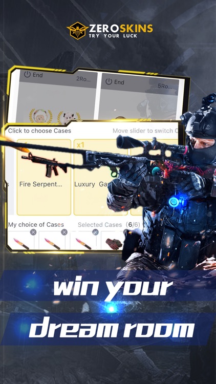 ZeroSkins-走心的CSGO开箱应用