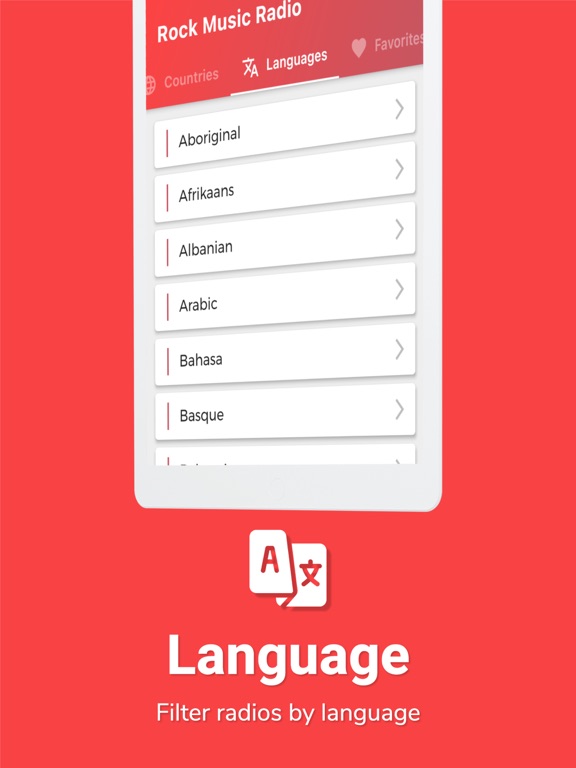 Rock Music - Rock Radio iPad screenshot 4 - Music app