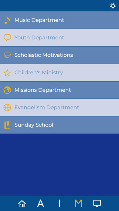 COGIC AIM Screenshot
