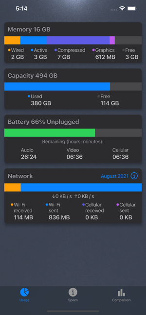 ‎ActMonitor Screenshot