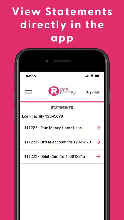 Rate Money Mobile Access screenshot-3