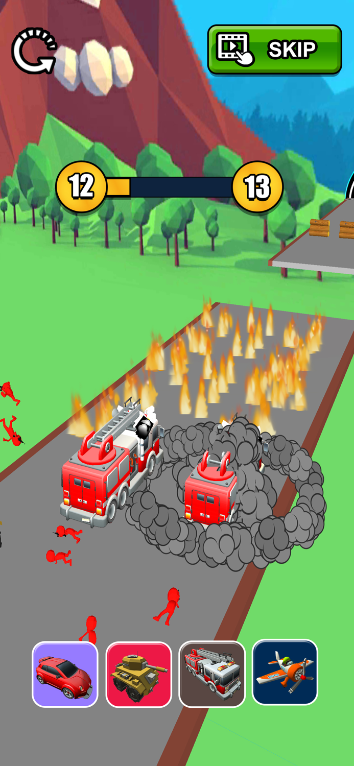 Epic Car Transform Race