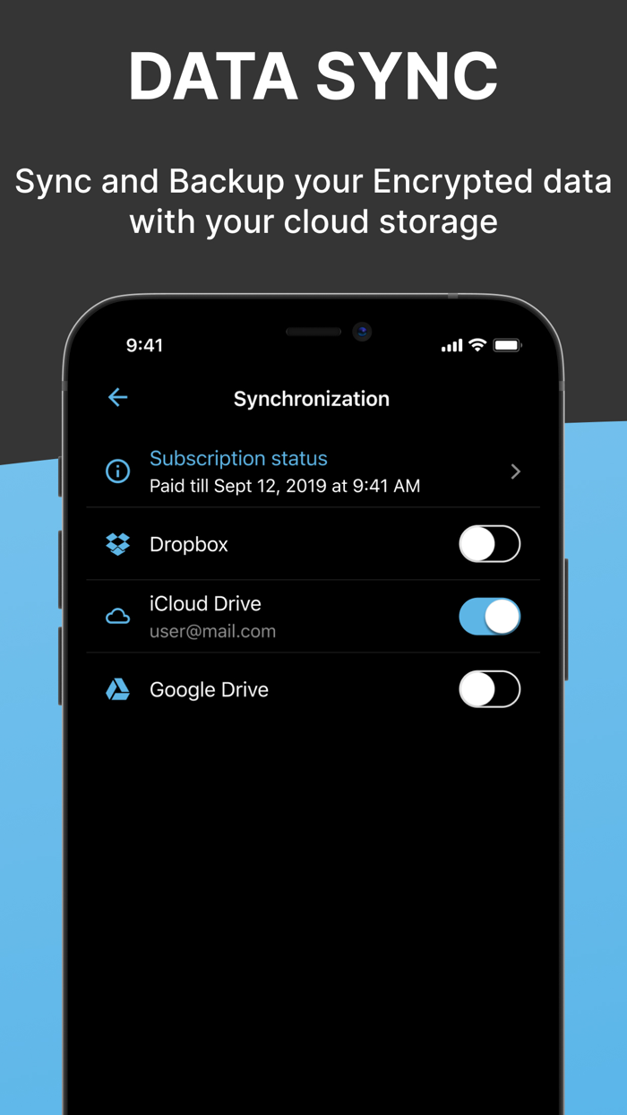 Secure X- Data Vault and Wallet