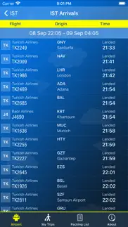 istanbul airport (ist) + radar iphone screenshot 2