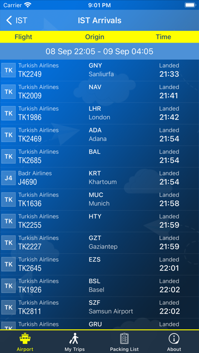 Istanbul Airport (IST) + Radar Screenshot