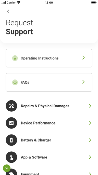 EPIG® App Screenshot