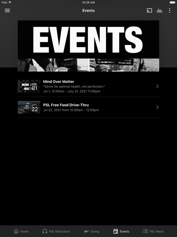 Power Speaks Louder iPad screenshot 3 - Education app