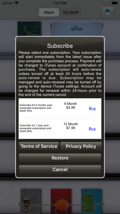 Kavita for iPhone Screenshot