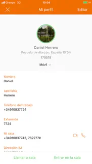conecta orange iphone capturas de pantalla 1
