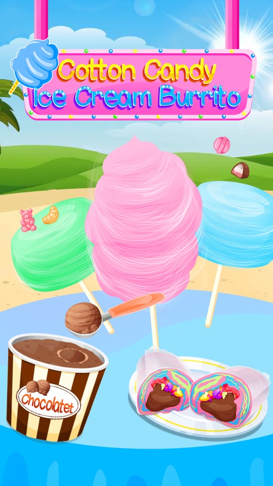 Cotton Candy Ice Cream Burrito - 1.0.2 - (iOS)