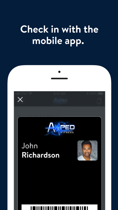 Amped Fitness Screenshot