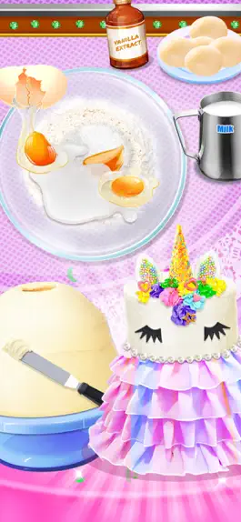 Game screenshot Unicorn Princess Cake hack
