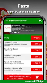 How to cancel & delete pizzaservice la bella ansbach 2