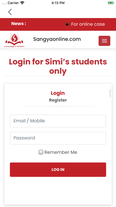 SangyaOnline Screenshot