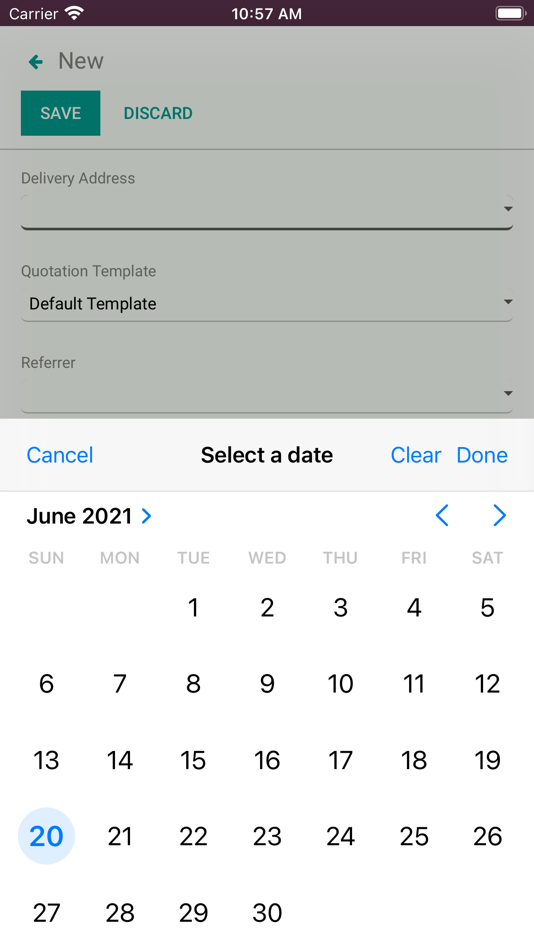 #5. Odoo (iOS) 由: Odoo S.A.