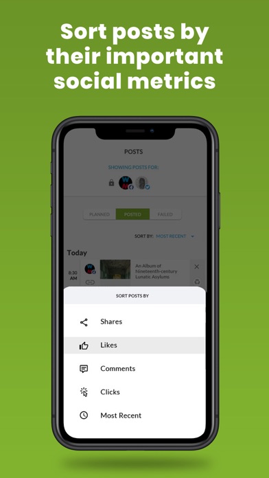 Post Planner for Social Media Screenshot