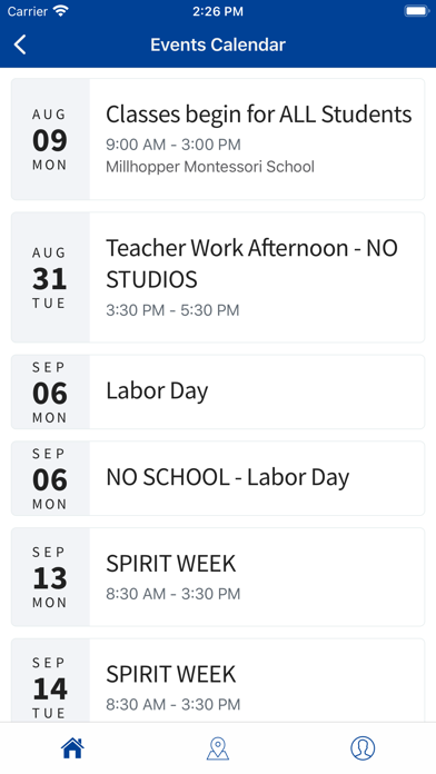 Millhopper Montessori-School Screenshot