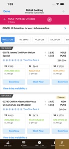 Indian Train Status - minits screenshot #3 for iPhone