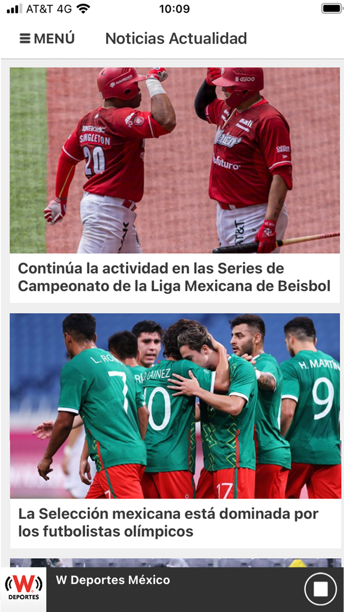 W Deportes México