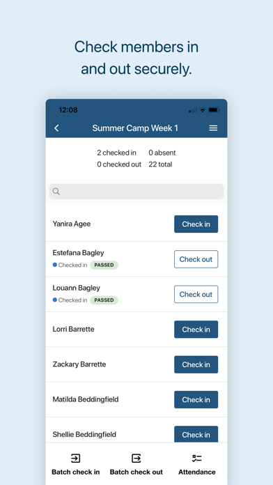 ePACT Admin Screenshot