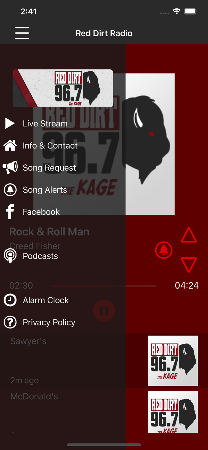 Red Dirt Radio 96.7 The KAGE