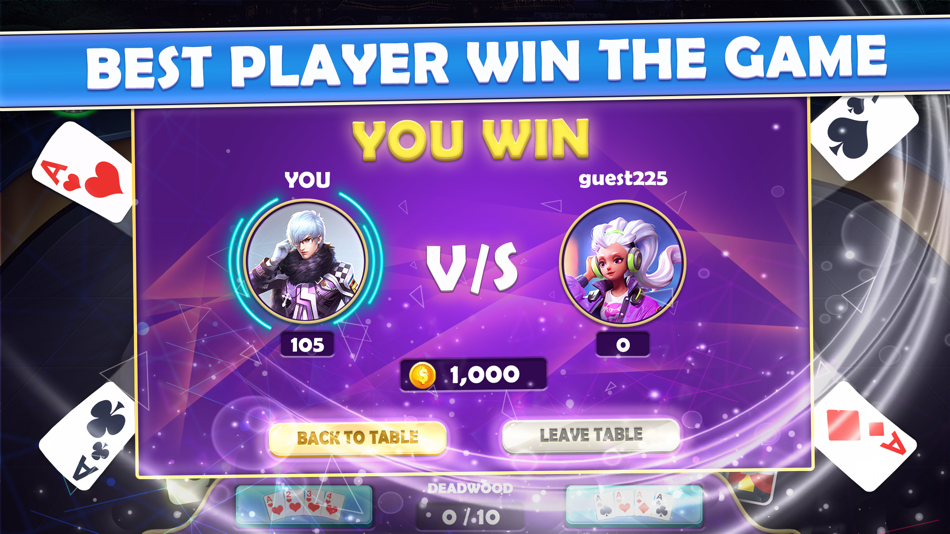 #7. GinRummy Multiplayer (iOS) 由: OEngines Games LLP