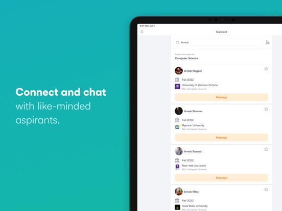Yocket - Study Abroad App iPad screenshot 3 - Education app