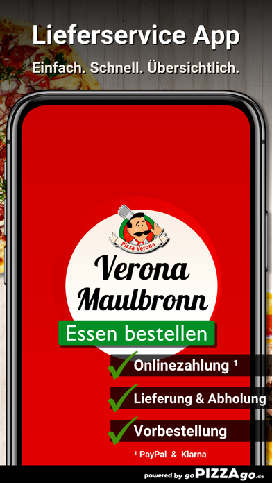 Pizza Verona Maulbronn Screenshot