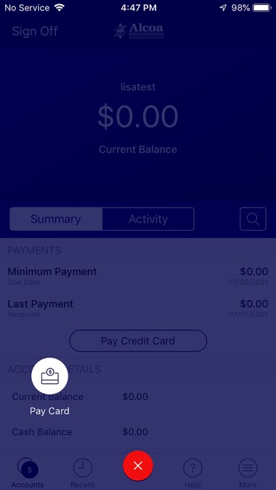 Alcoa Pitt FCU EZ Mobile Screenshot