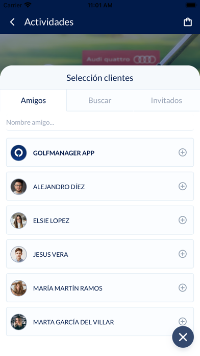 Golfmanager Screenshot