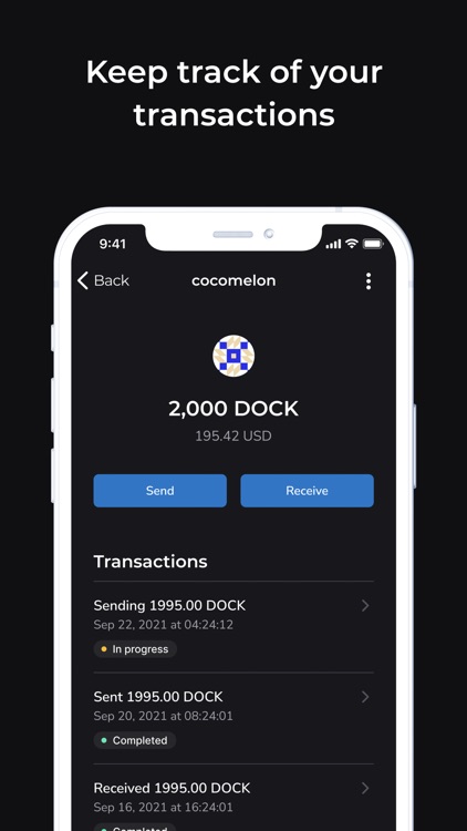 Dock Wallet screenshot-3