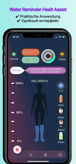 Game screenshot Water Reminder - Healt Assist mod apk