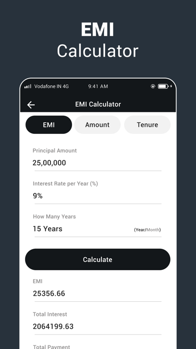 EMI Calculator : Calculate GST Screenshot