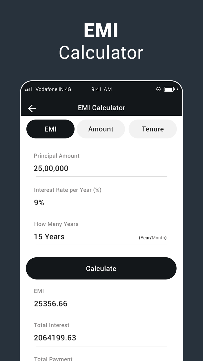 Calculate GST  EMI Calculator