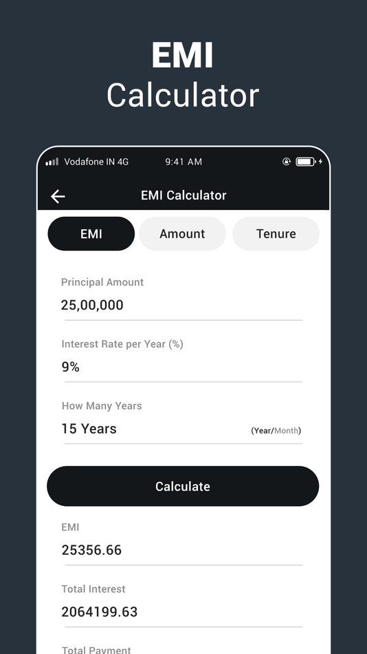 Calculate GST : EMI Calculator - 1.2 - (iOS)