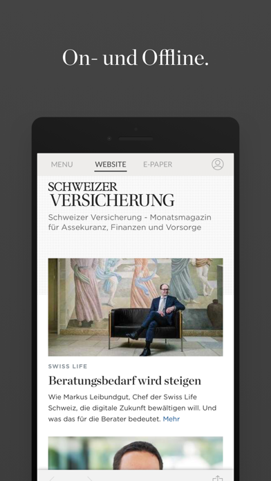How to cancel & delete Schweizer Versicherung from iphone & ipad 2