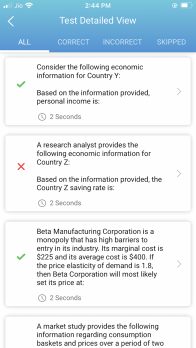 CFA LEVEL 1 CALCULATION PREP Screenshot