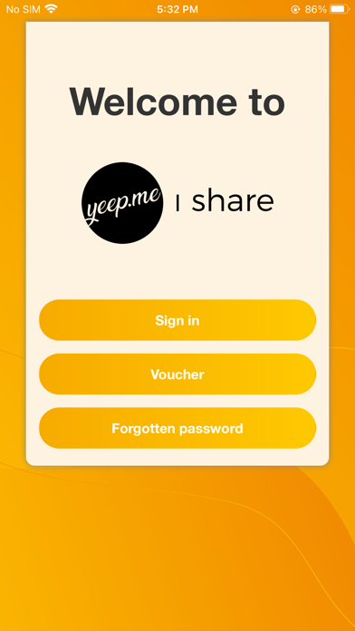 yeep.me SHARE Screenshot