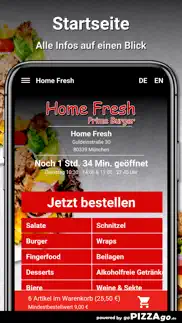 home-fresh münchen iphone screenshot 2