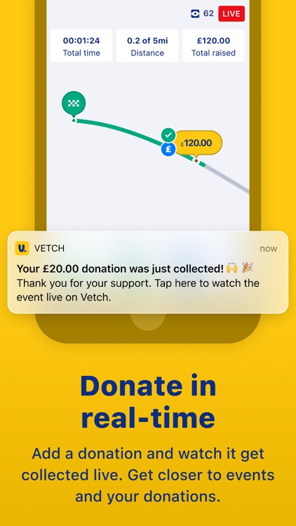 Vetch: Run & collect donations screenshot-8
