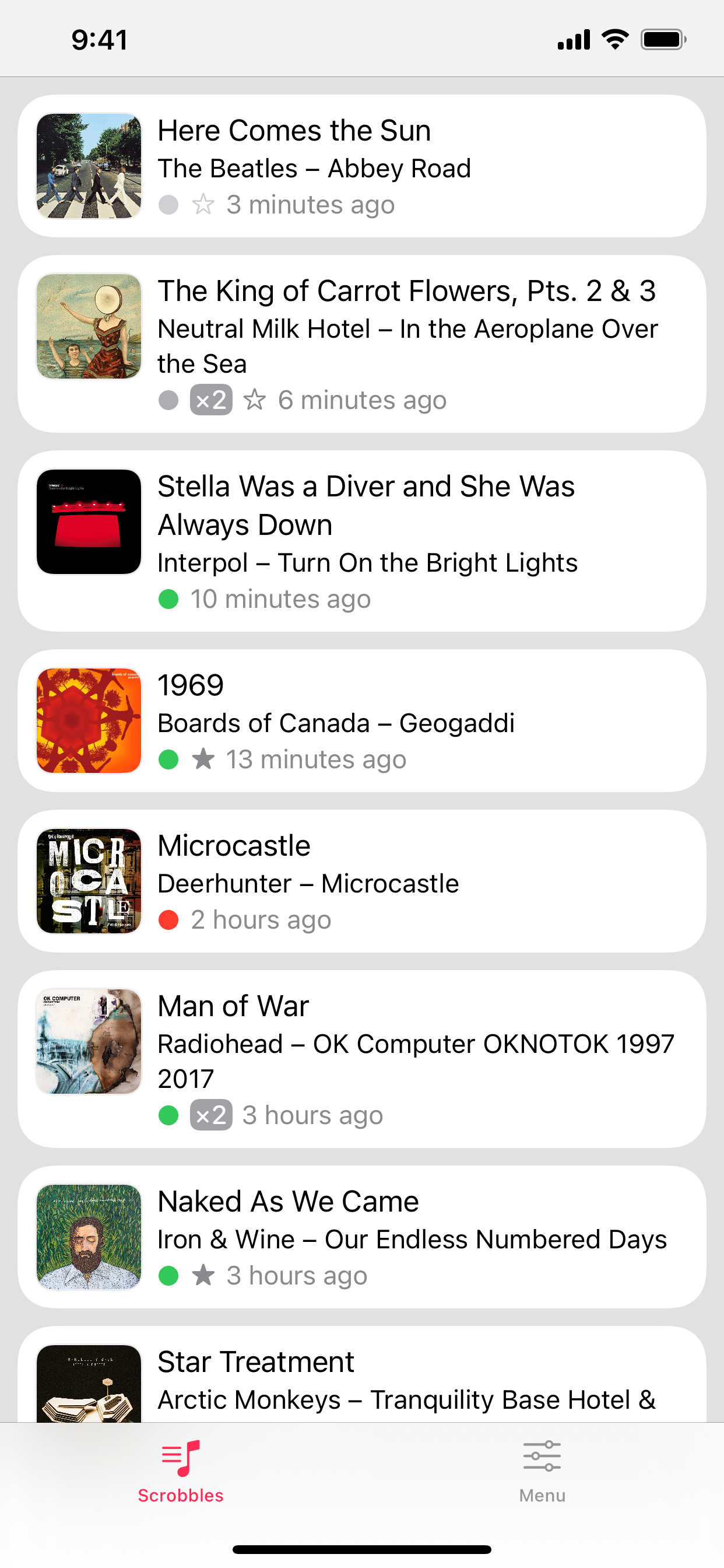 QuietScrob – Last.fm Scrobbler
