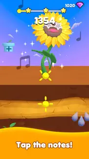 dancing sunflower:rhythm music iphone screenshot 1