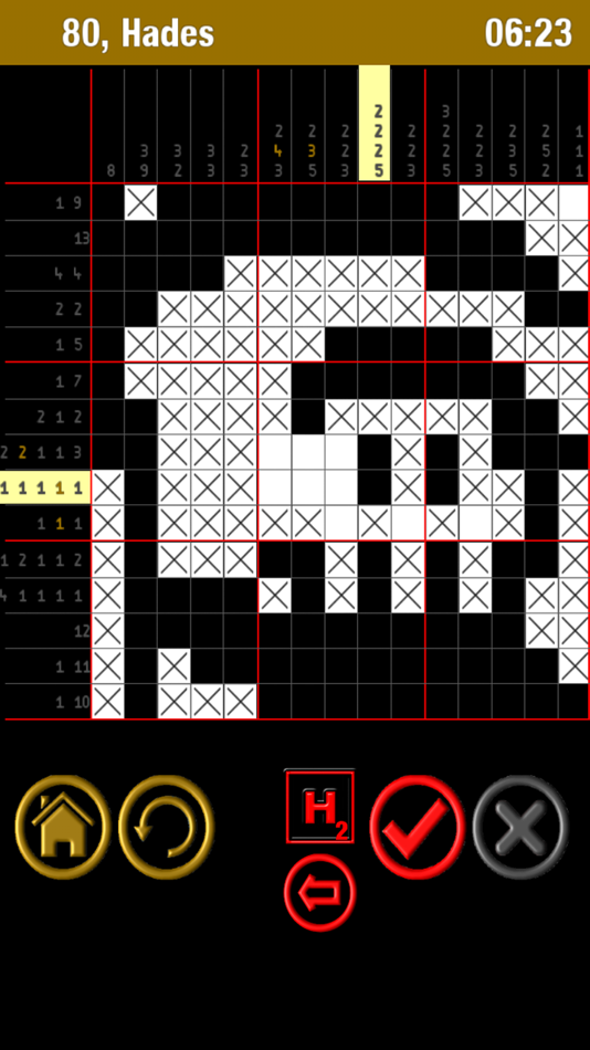 #2. Nonogram1 (iOS) 由: Myungil Kim
