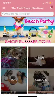 the posh puppy boutique iphone screenshot 1