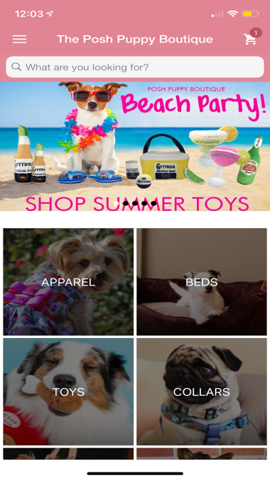 The Posh Puppy Boutique Screenshot