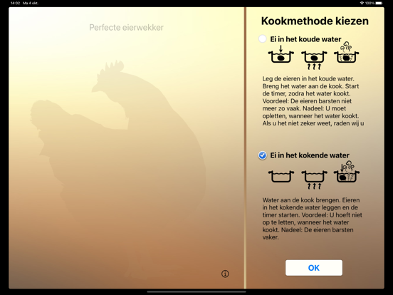 De poerfecte eierwekker iPad app afbeelding 3