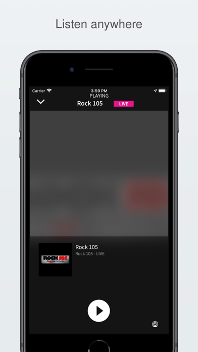 Rock 105/WKLC Screenshot