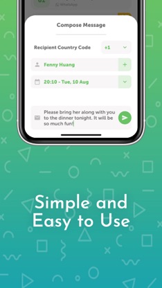 WA Planner - Schedule WA Text screenshot 4