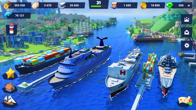 Sea Port: Ship Tycoon Games screenshot-6