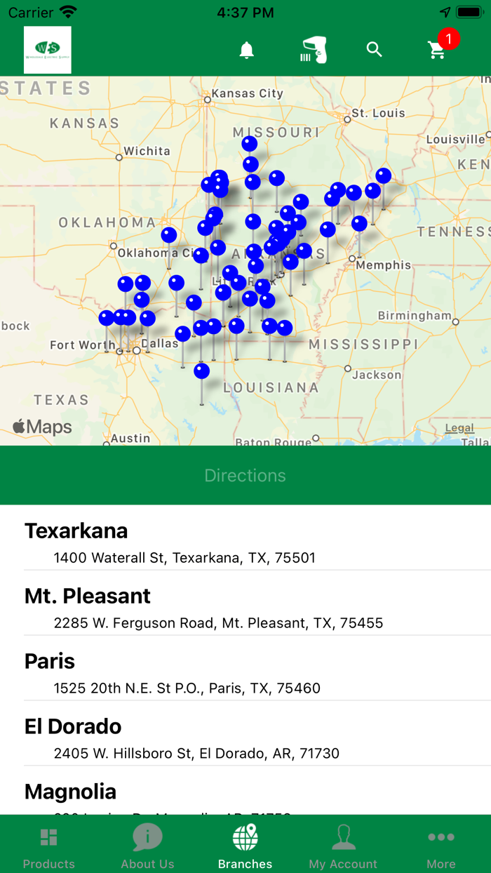 Wholesale Electric Supply App
